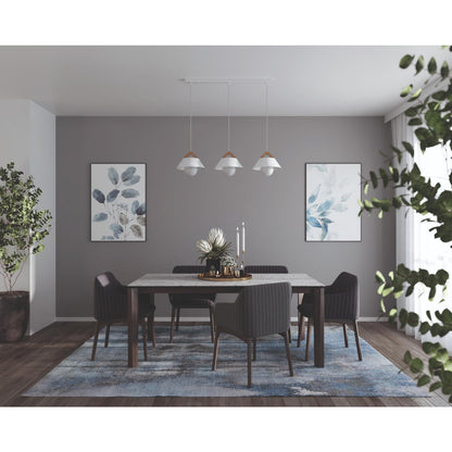 Ράγα Οροφής Tara 3φωτη 110x30x110