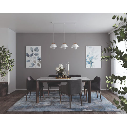 Ράγα Οροφής Tara 3φωτη 110x30x110