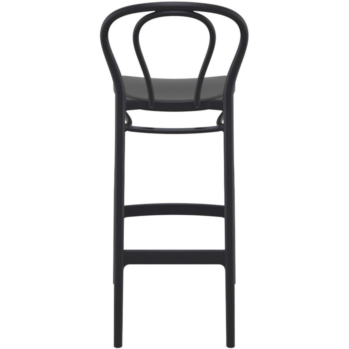 Charlotte Bar Stool Black 40x51x106