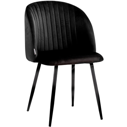 Πολυθρόνα Zera Μαύρο 50.5x55.5x87