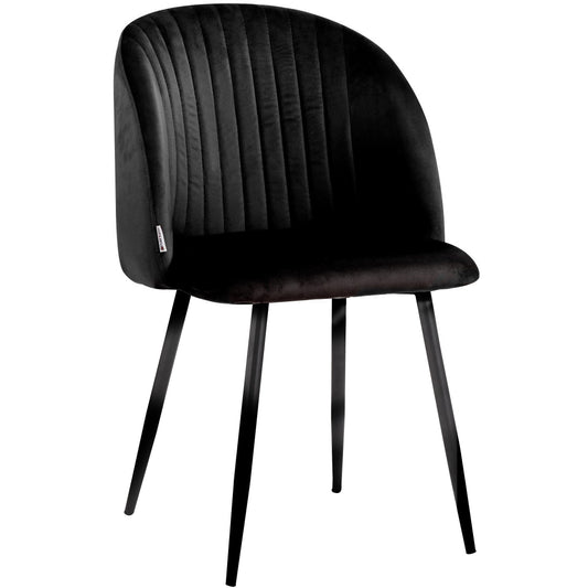 Πολυθρόνα Zera Μαύρο 50.5x55.5x87