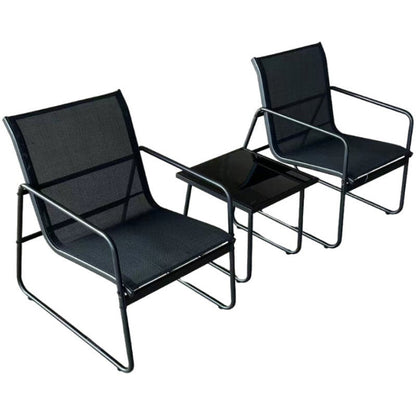 Oberon Black Living Room Set