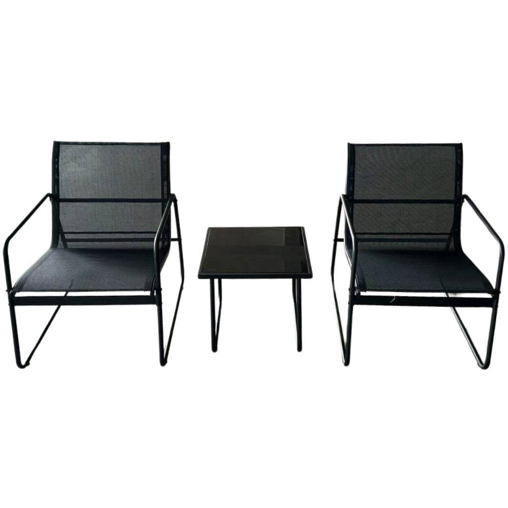 Oberon Black Living Room Set