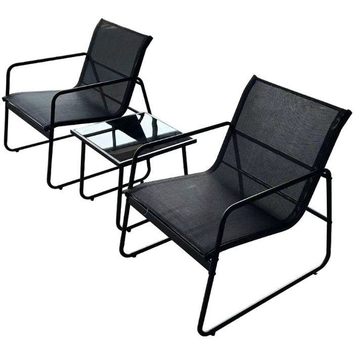 Oberon Black Living Room Set