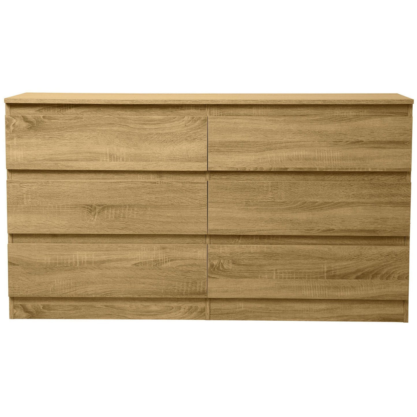 Συρταριέρα Juniper 6S Φυσικό 138x40x77
