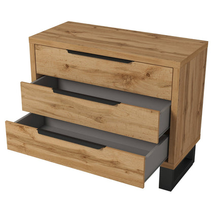 Halle Chest of Drawers Natural 99x45x83