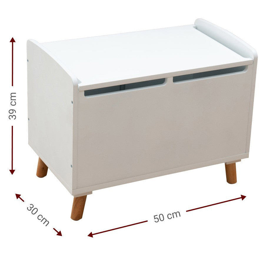 Κουτί Αποθήκευσης Loria Γαλάζιο 50x30x39
