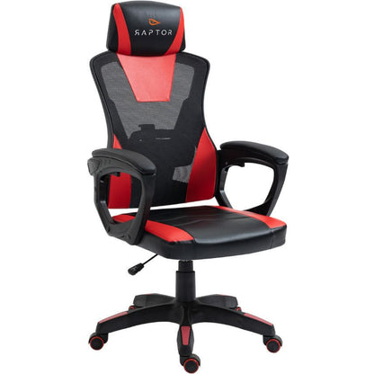 Gaming Chair Raptor Ace Red 60x60x118