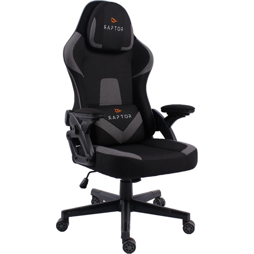 Gaming Chair Raptor Fury Grey 60x60x122
