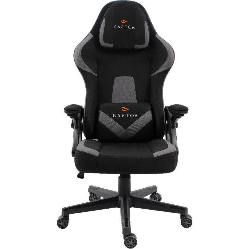 Gaming Chair Raptor Fury Grey 60x60x122