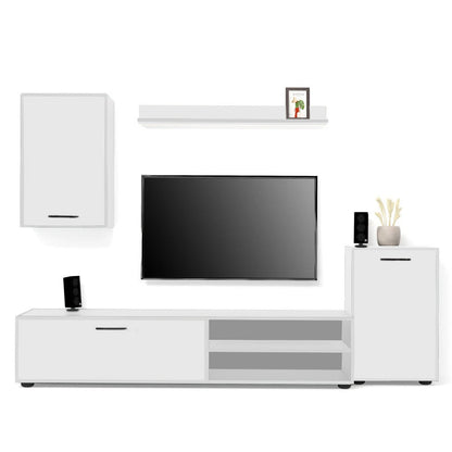 Lia Living Room Set White 180x33x170