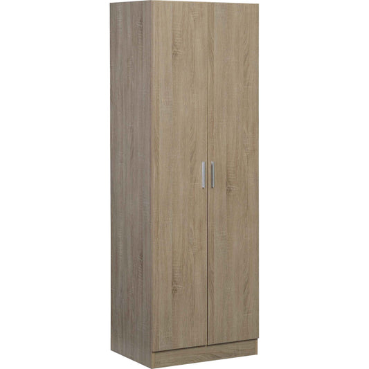Ντουλάπα Wilson 2D Δίφυλλη Φυσικό 60x45x180