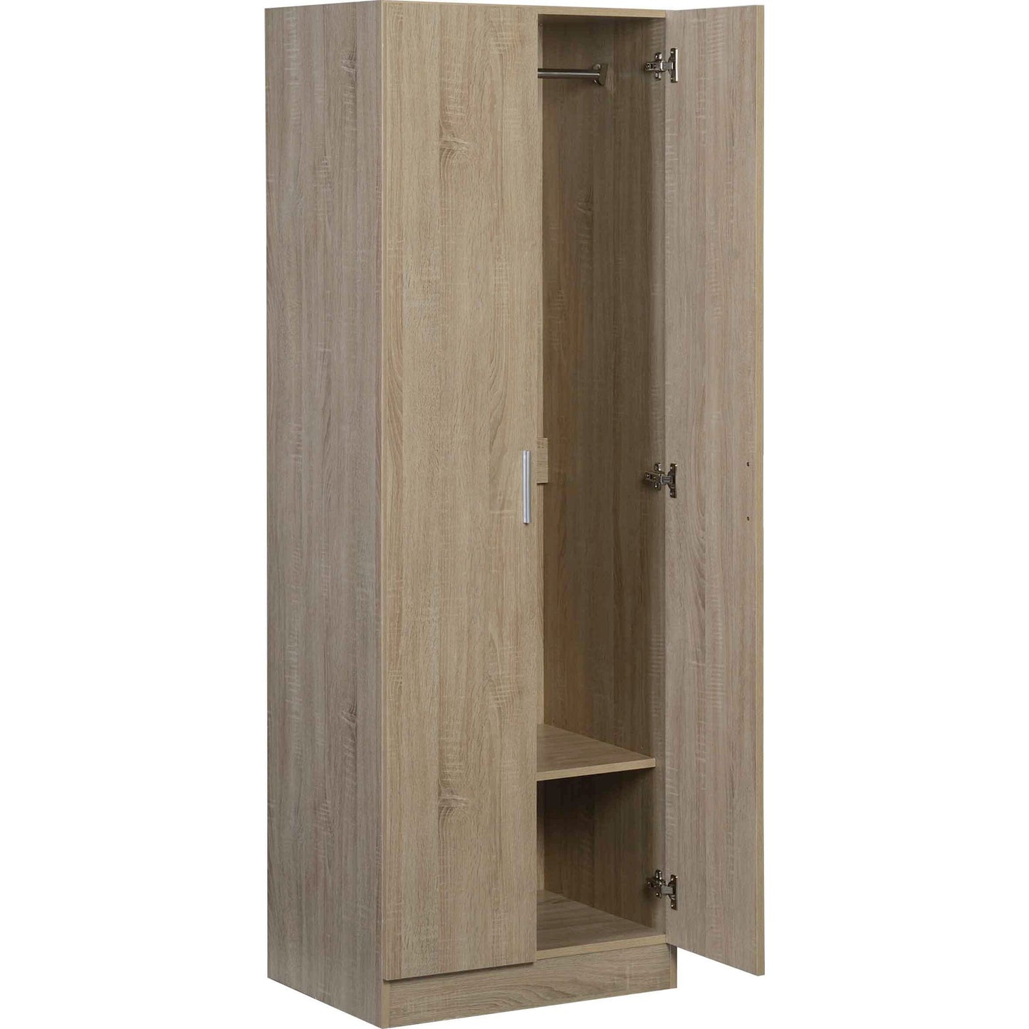 Wardrobe Wilson 2D Two-Door Natural 60x45x180