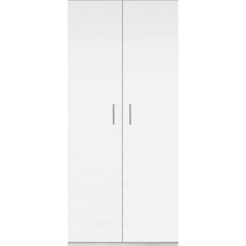 Ντουλάπα Wilson 2D Δίφυλλη Λευκό 60x45x180