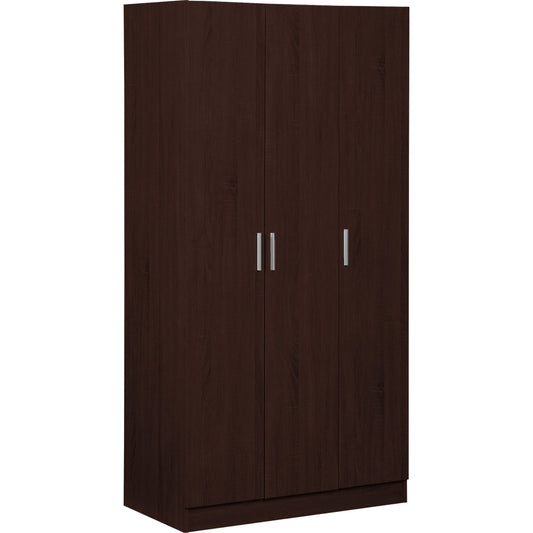 Ντουλάπα Wilson 3D Τρίφυλλη Wenge 90x45x180