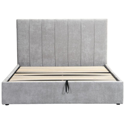 Upholstered Bed Denzel Grey Lift-Storage 168x215x116