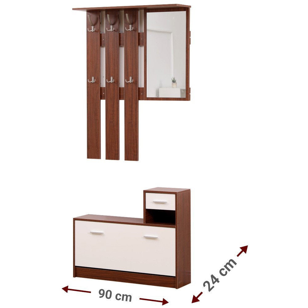 Έπιπλο Υποδοχής Gendry 90x24x190