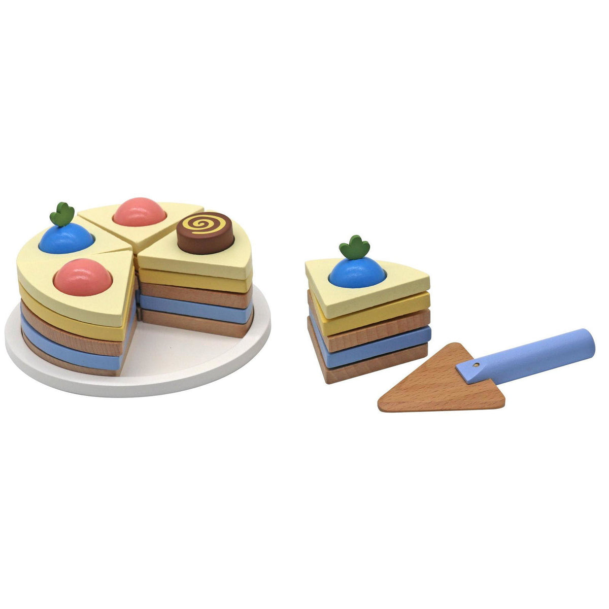 Παιδικό Σετ Σερβιρίσματος Τούρτας Joyland Cake 17x17x6.5