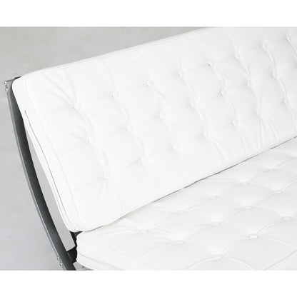 Casablanca Three-Seater Sofa White 180x78x78