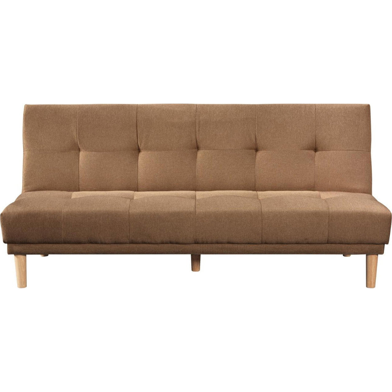 Καναπές - Κρεβάτι Cozy Καφέ Ανοιχτό 180x70x70
