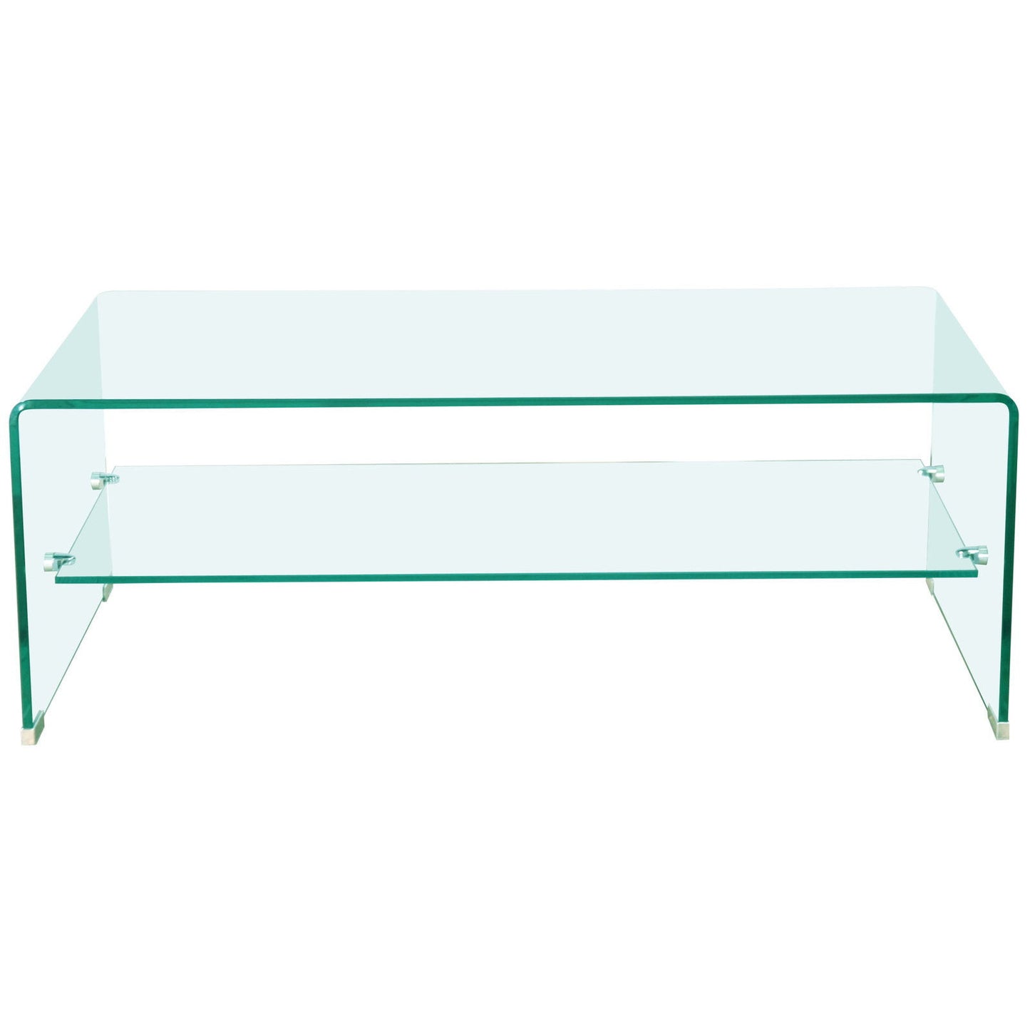 Τραπεζάκι Σαλονιού Crystal Shelf 100x50x43