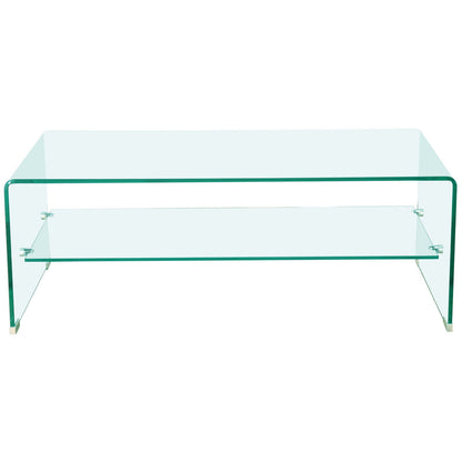 Τραπεζάκι Σαλονιού Crystal Shelf 100x50x43