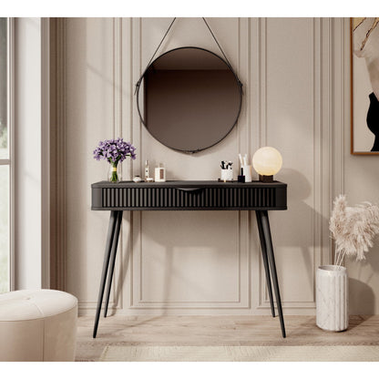 Τουαλέτα Lomer Μαύρο 100.2x38x78