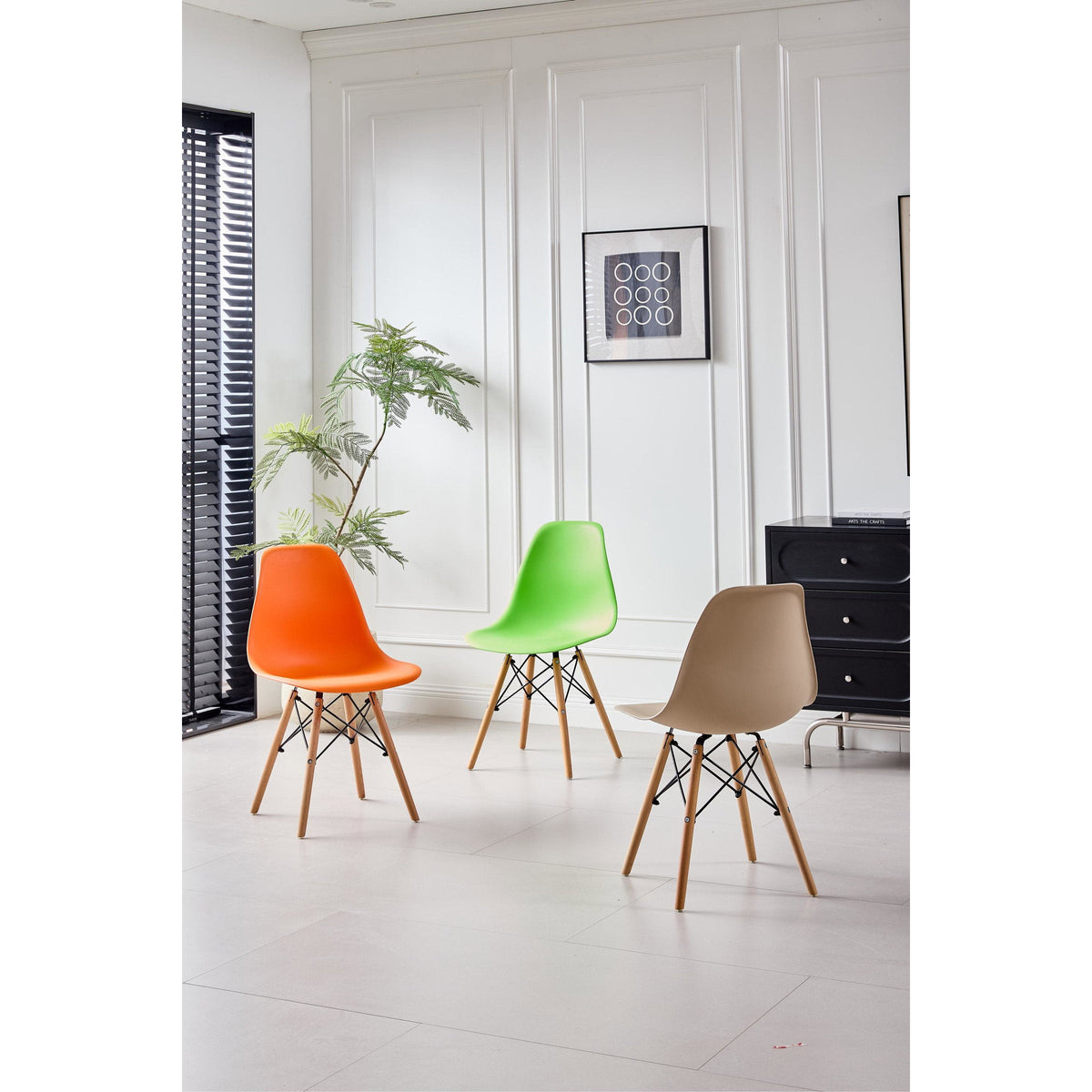 Fiore Chair Green 46x53.5x81.5