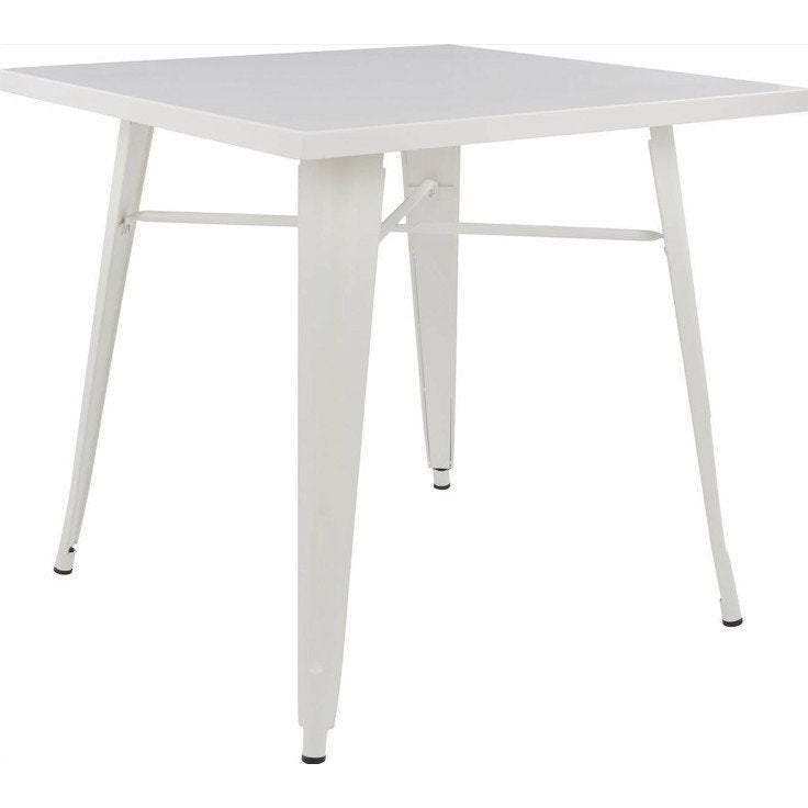 Τραπέζι Dorel Λευκό 70x70x76