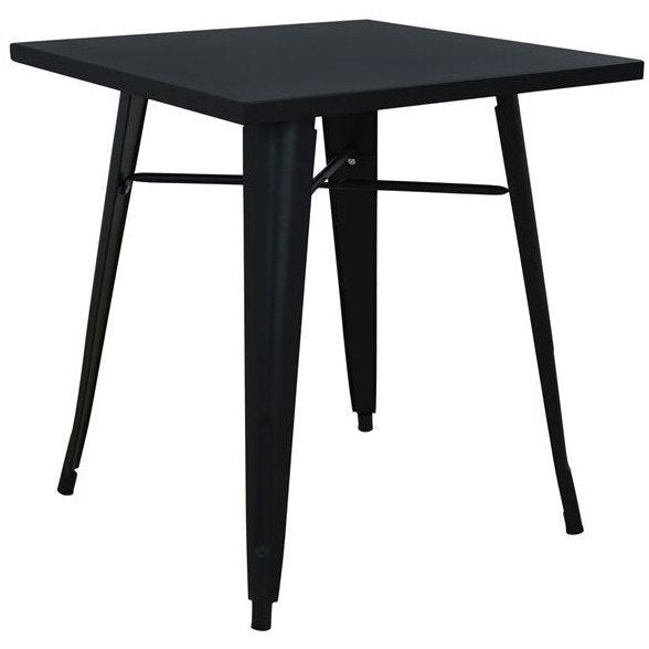 Τραπέζι Dorel Μαύρο 70x70x76
