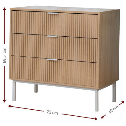 Συρταριέρα Haptic 3S 72x40x69.5