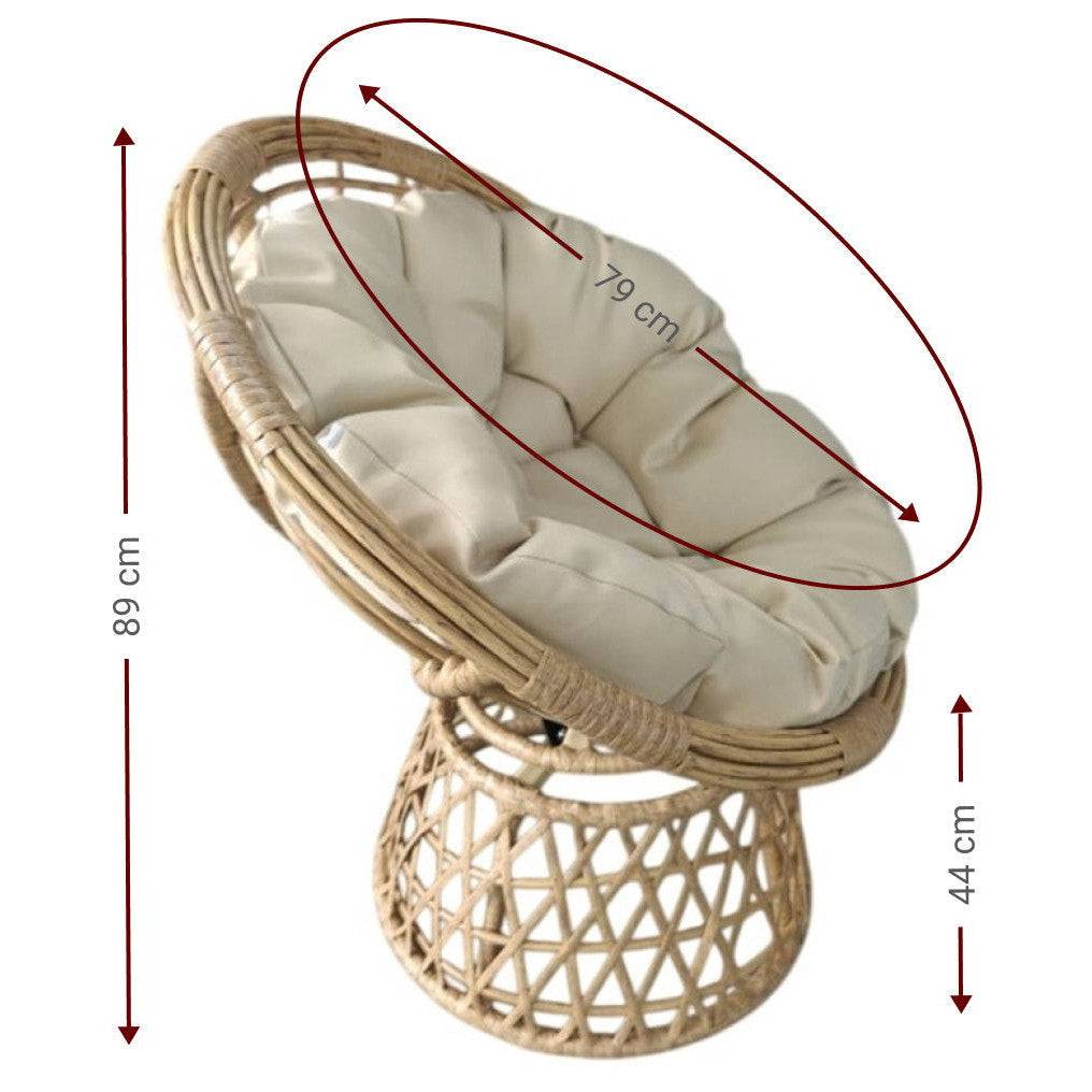 Armchair Hurley 79x79x89