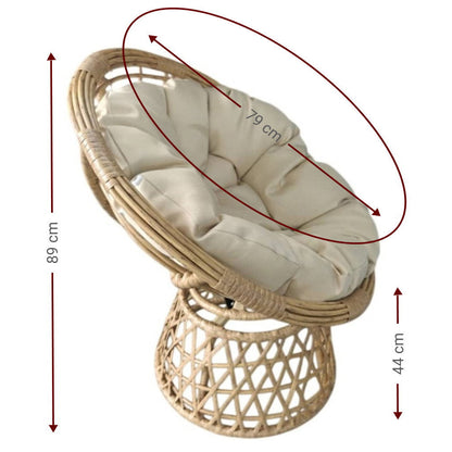 Armchair Hurley 79x79x89