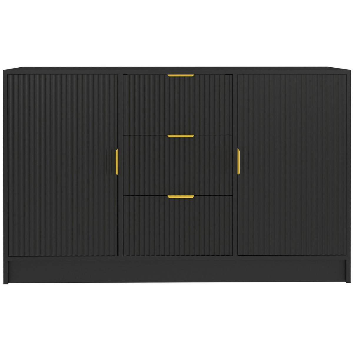 Μπουφές Allegro Μαύρο 118x40x75