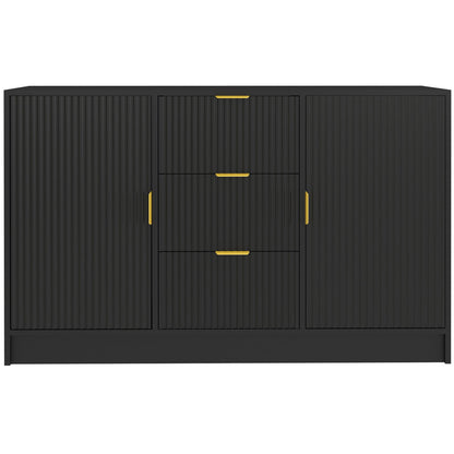 Μπουφές Allegro Μαύρο 118x40x75