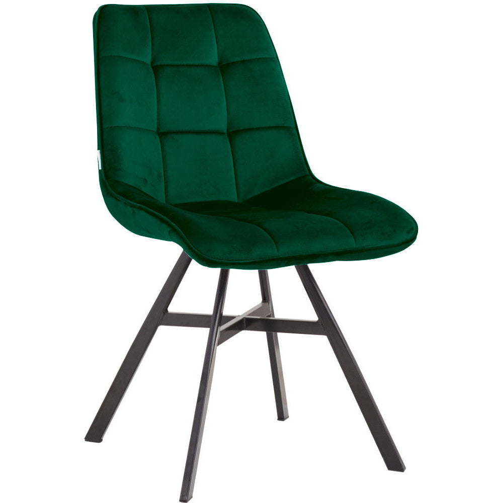 Gina Chair Green 48x60x84
