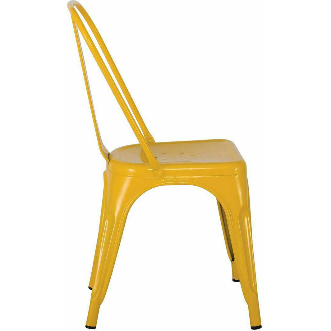 Καρέκλα Lirex Κίτρινο 35x35x84