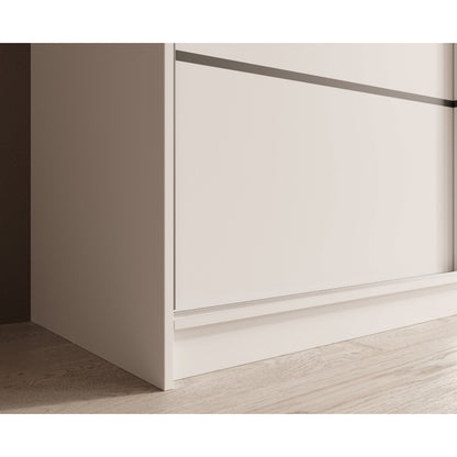 Ντουλάπα Galadriel 250 Συρόμενη Λευκό 250x58x215