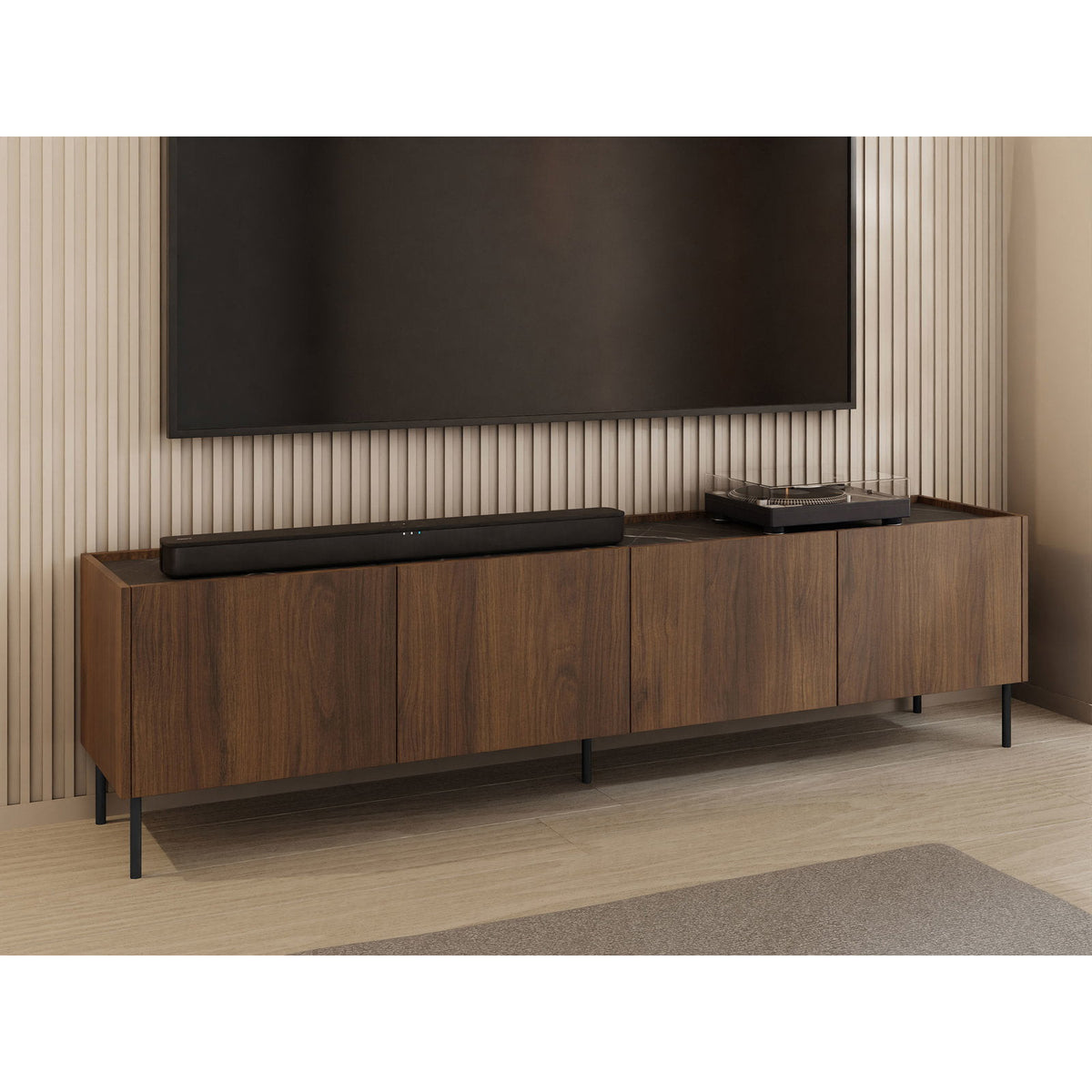 Tewos 4D TV Stand 200x37x50