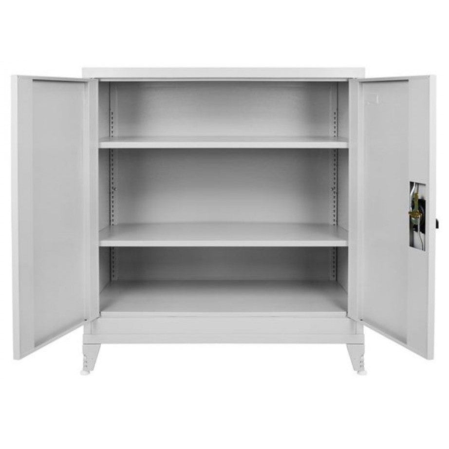 Μεταλλική Ντουλάπα Damian 2D Low 90x40x90