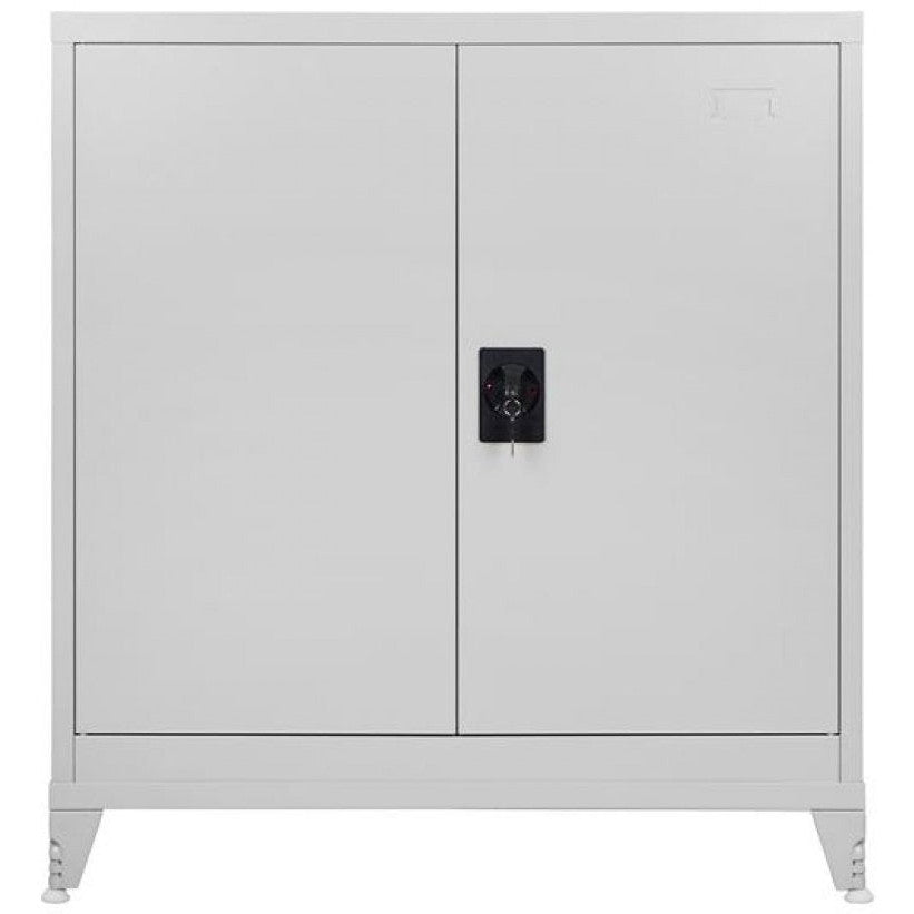 Μεταλλική Ντουλάπα Damian 2D Low 90x40x90