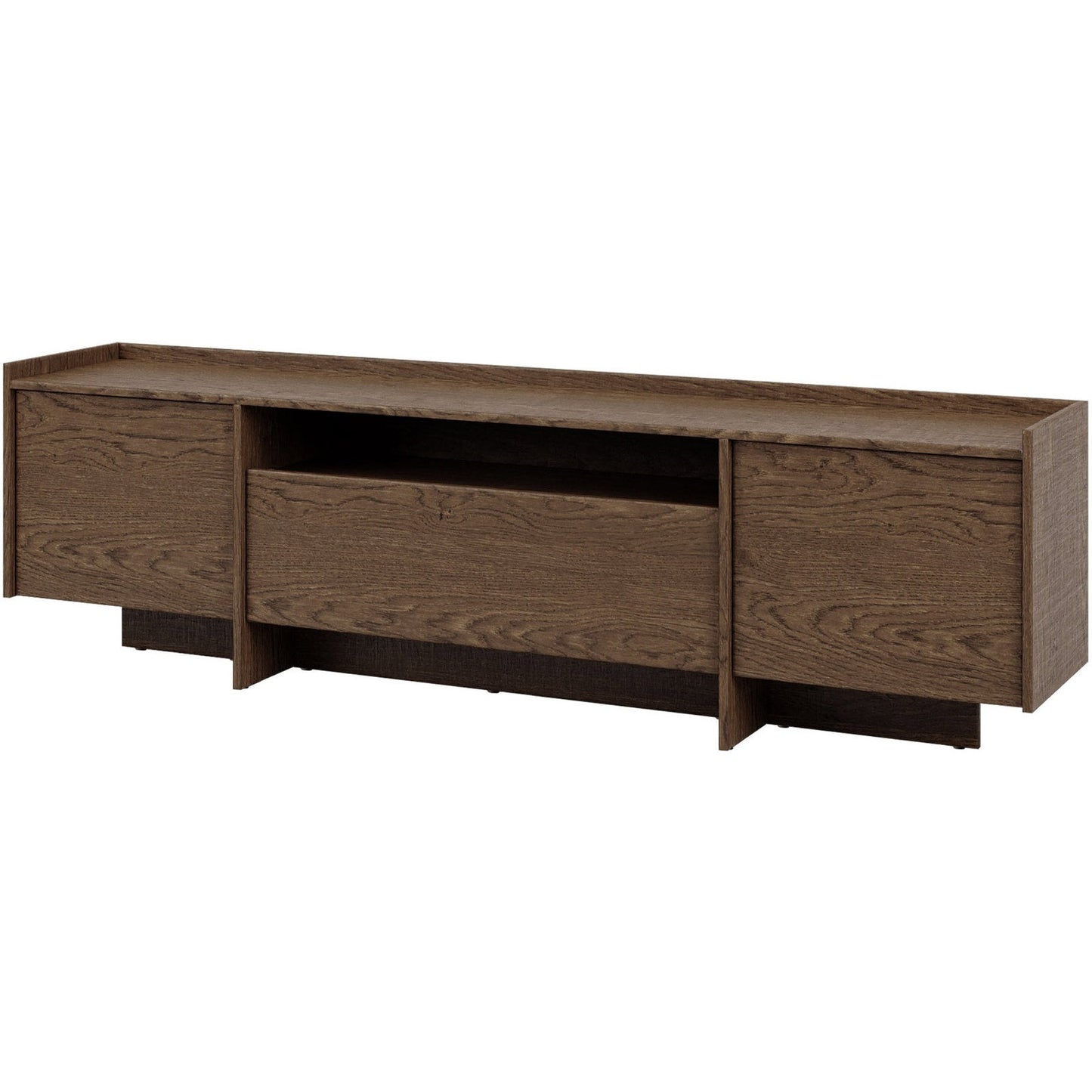 Japandi Brown TV Unit 197x38x58