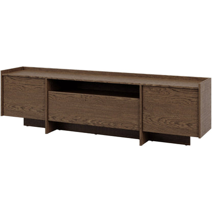 Japandi Brown TV Unit 197x38x58