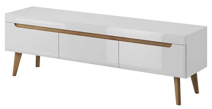 Έπιπλο Τηλεόρασης Molto Λευκό 160x40x50