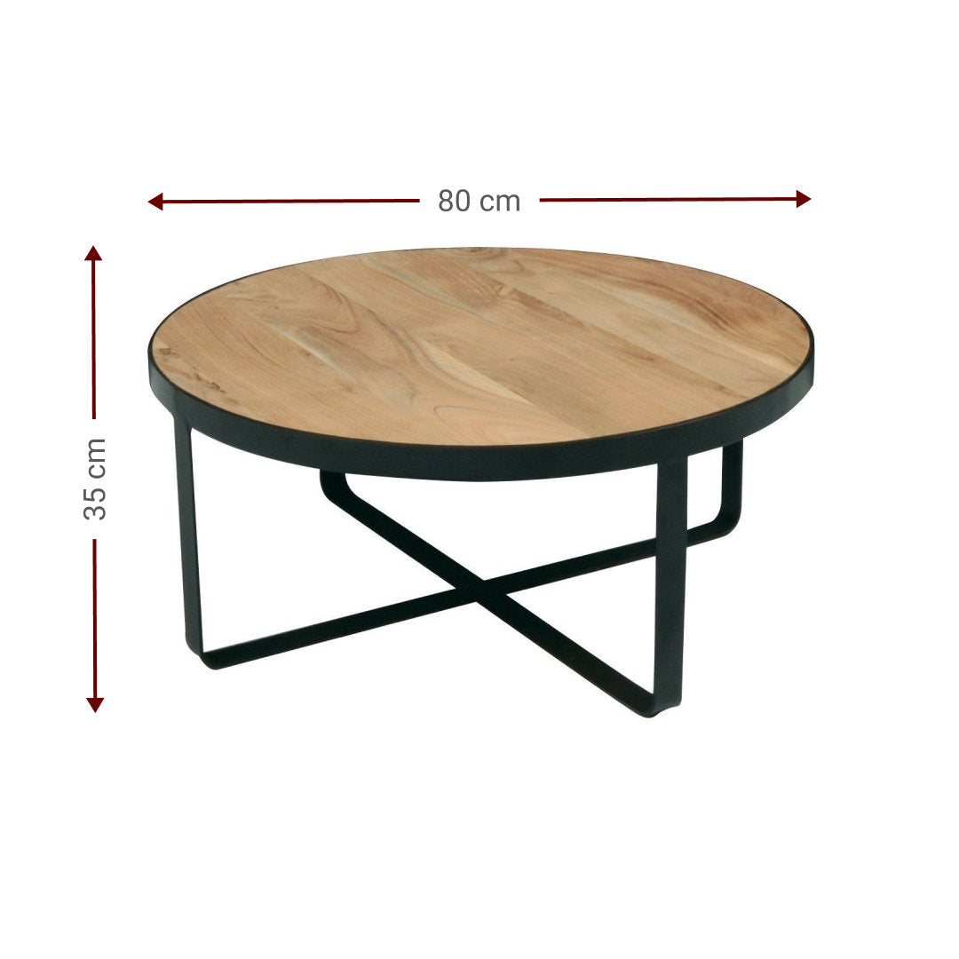 Τραπεζάκι Σαλονιού Mora 80x80x35