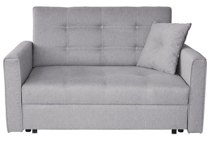 Καναπές - Κρεβάτι Viva Lux III Διθέσιος Γκρι 153x98x85