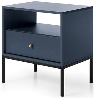 Βοηθητικό Τραπεζάκι Triplo Μπλε 53.6x39x56.2