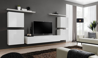 Swiss 120 Shelf White 120x20x2.2