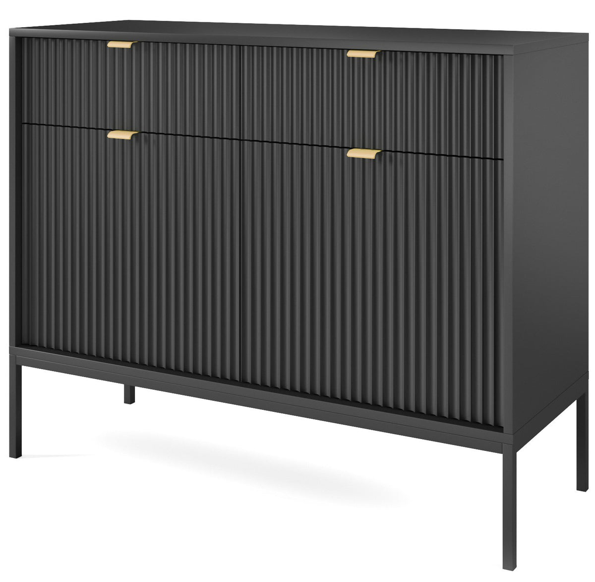 Palermo II Sideboard Black 104x39x83