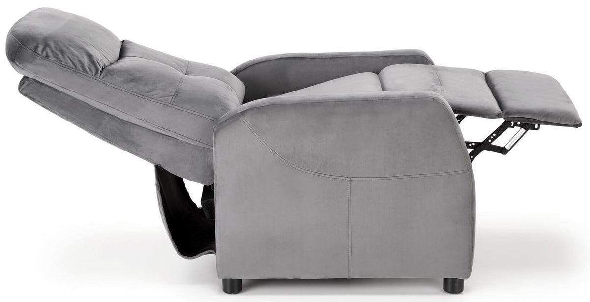 Πολυθρόνα Relax Elisia II Γκρι 64x84x103